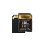 Exascend microSD UHS-I V30 128Go 3D TLC + adapter