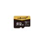 Exascend microSD UHS-I V30 512Go 3D TLC + adapter