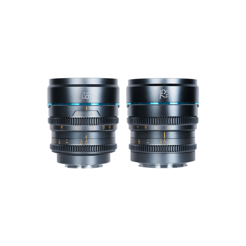 Sirui Objectifs Nightwalker 16 & 75mm T1.2 S35 Manuel(X, Metal)