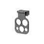 Tilta Adaptateur d'objectif fileté Khronos 17 mm pour iPhone - Gris