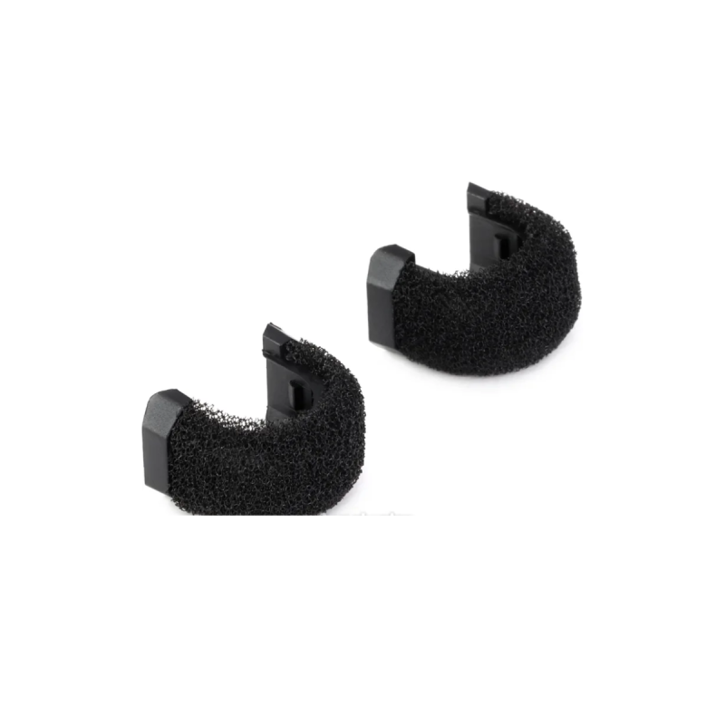 SHURE Lot de 2 bonnettes anti-vent noires pour MOVEMIC