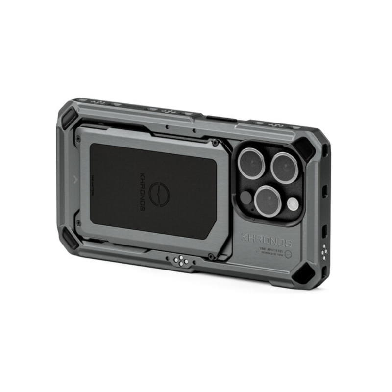 Tilta Khronos Coque pour Iphone 15 Pro Space Gray