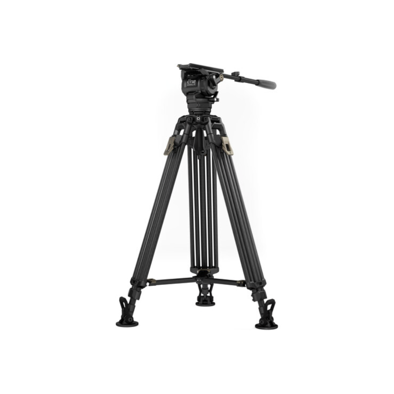 Tilta Trépied carbone 2 sections Tête fluide 75 mm Cine (12 kg)
