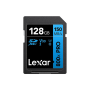 Lexar SDXC 800x PRO Blue Series 128GB UHS-1 V30 - Read 150MB/s