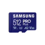 Samsung microSD Card PRO Plus (2023) 512 GB inclus lecteur USB