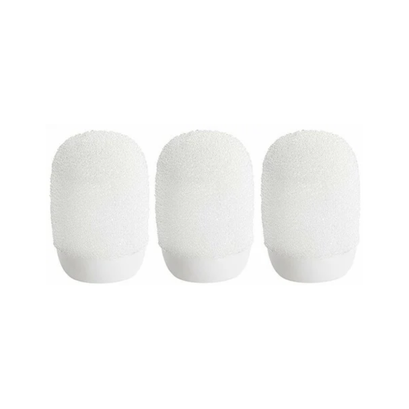 SHURE Bonnette Uniplex blanche - 3 pcs