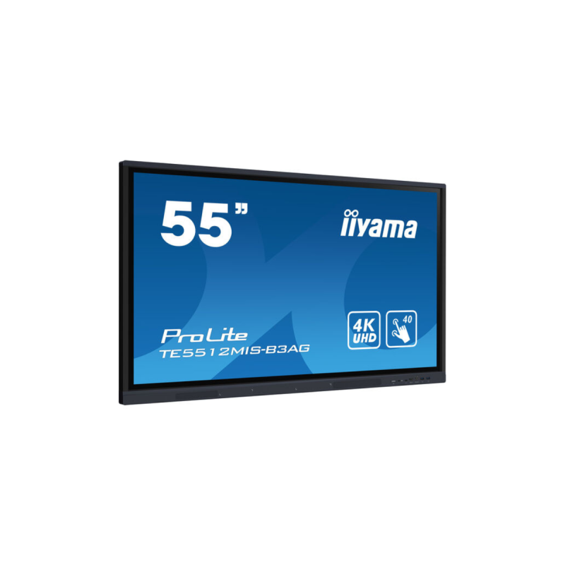 IIYAMA LFD 55" dalle IPS anti-reflet 40pts 3840x2160 HP VGA 3xHDMI