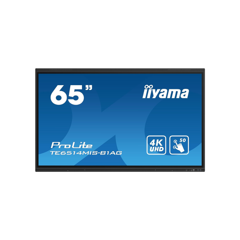 IIYAMA LFD 65" dalle VA anti-reflet 50pts 3840x2160 24/7 HP 2x18W