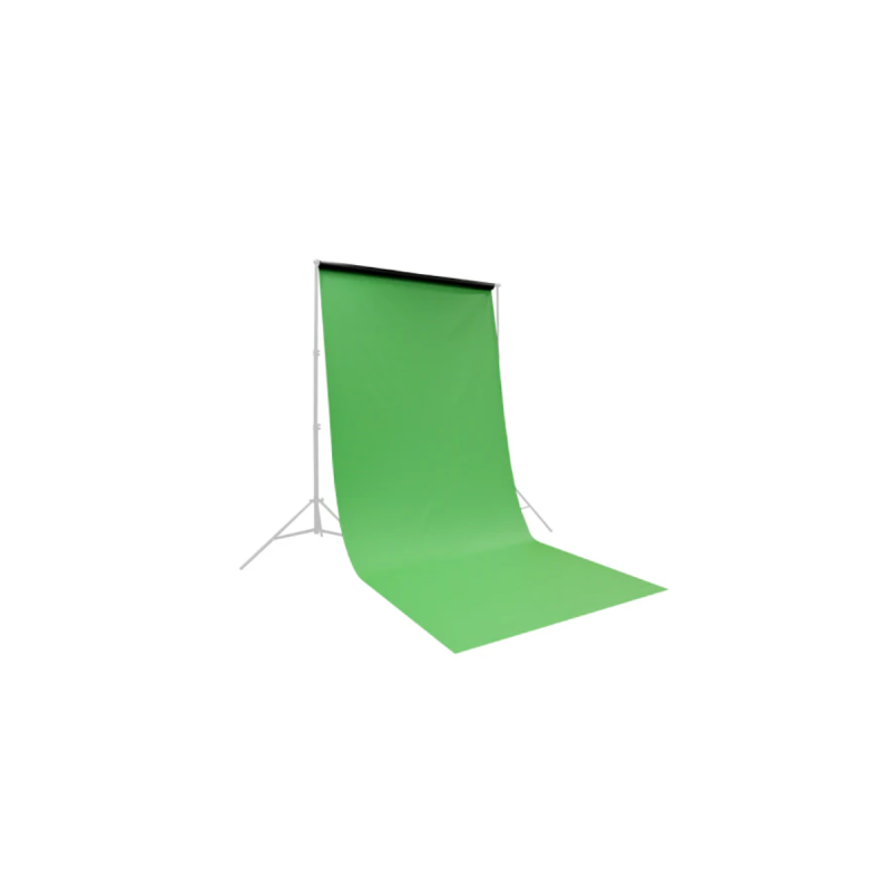 E-IMAGE Green Vinyl Background 1.48×4m