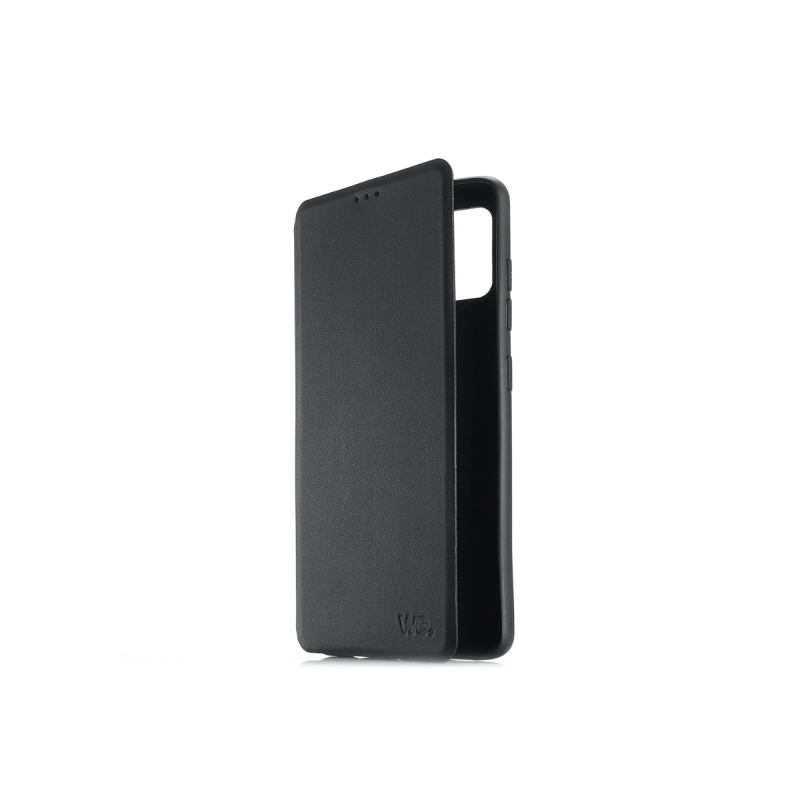 WE Etui folio CLASSIQUE SAMSUNG GALAXY J6+ Noir