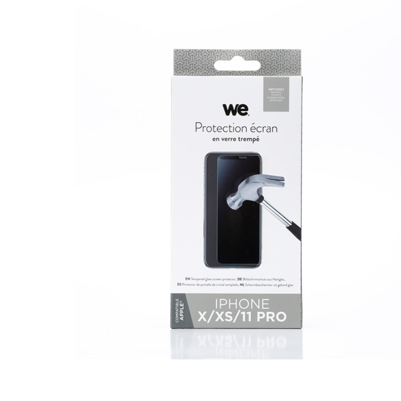 WE Verre trempé APPLE IPHONE X / XS / 11 PRO
