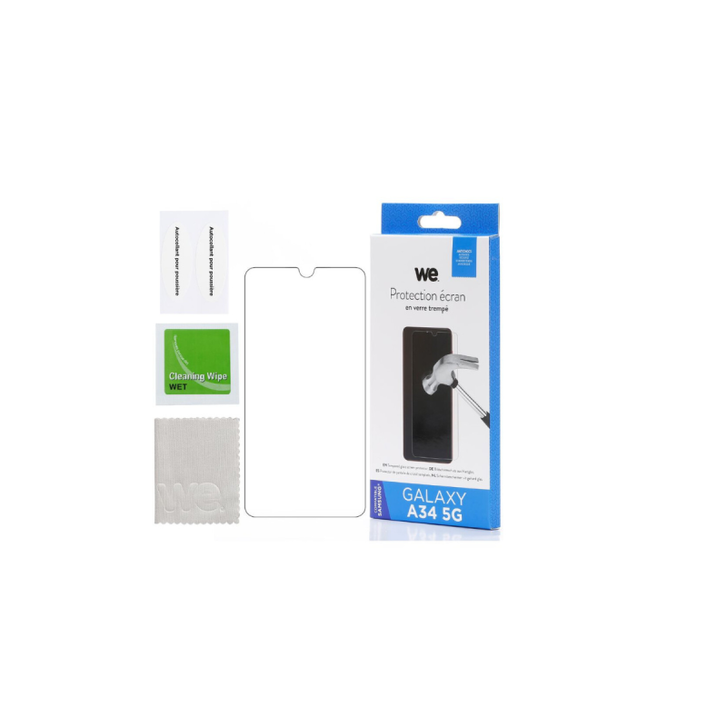WE Verre trempé SAMSUNG GALAXY A34 5G
