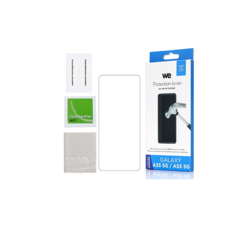 WE Verre trempé SAMSUNG GALAXY A35 5G / A55 5G