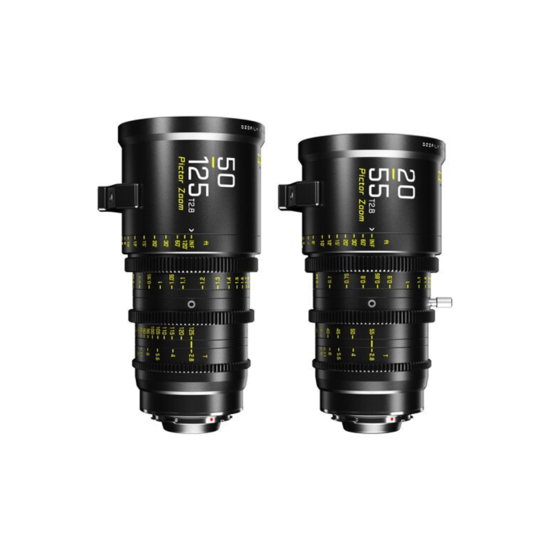 Dzofilm Pictor Kit 2 optiques 20-55 & 50-125 T2.8 Monture PL/EF Noir