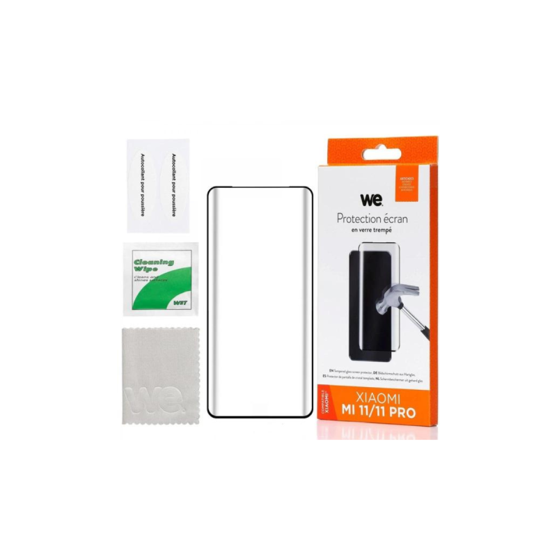 WE Verre trempé XIAOMI MI 11 et 11 PRO - Verre 3D