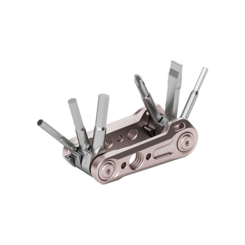 Tilta Mini trousse à outils multifonctionnelle - Rose fumé
