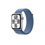 Apple Watch SE GPS 40mm Silver Alu Winter Blue Sport Loop