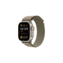 Apple Watch Ultra 2 GPS+Cell. 49mm Titane Olive Alpine Loop L