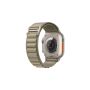 Apple Watch Ultra 2 GPS+Cell. 49mm Titane Olive Alpine Loop S