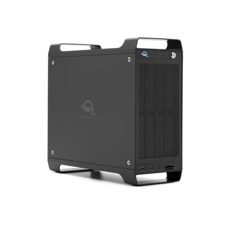 OWC ThunderBay Flex8 64TB Tour de stockage Thundebrolt 3 8x8.0TB HDD