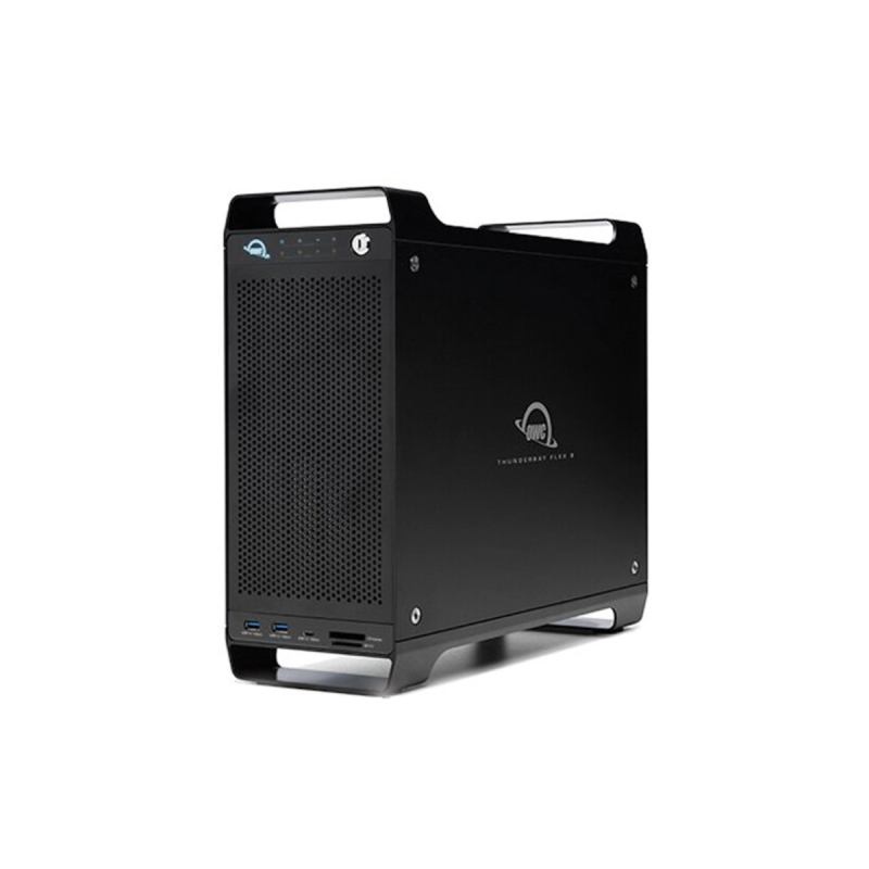 OWC ThunderBay Flex8 Tour stockage TBLT3 pour 8 HDD/SSD 2,5/3,5" dock