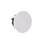 Biamp HP rond, 6.5" 2 voies 20W-100V (60W-16?) blanc grille bord fin