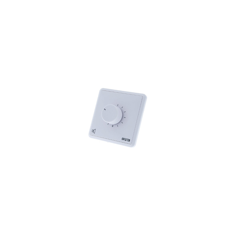 Biamp Euro - Commande de volume 20W, blanche (100V)