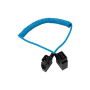 Kondor D-Tap Extension Male to Female Coiled Cable