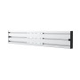 Kimex Support sur pied pour 2 écrans TV 40"-65" Hauteur 175cm à poser