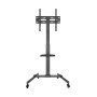 Kimex Support sur pied roulettes écran TV 32''-55'' Hauteur 116-151cm