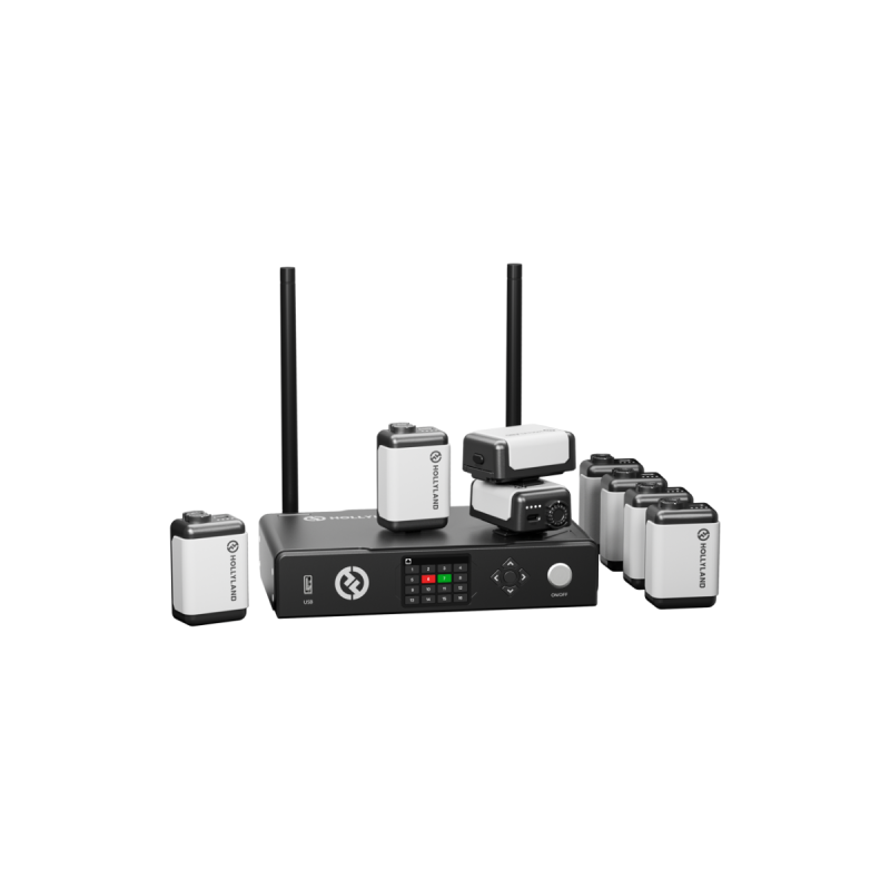 Hollyland System Tally sans fil 8 Lumières 800m DB25, RJ45, et USB-C