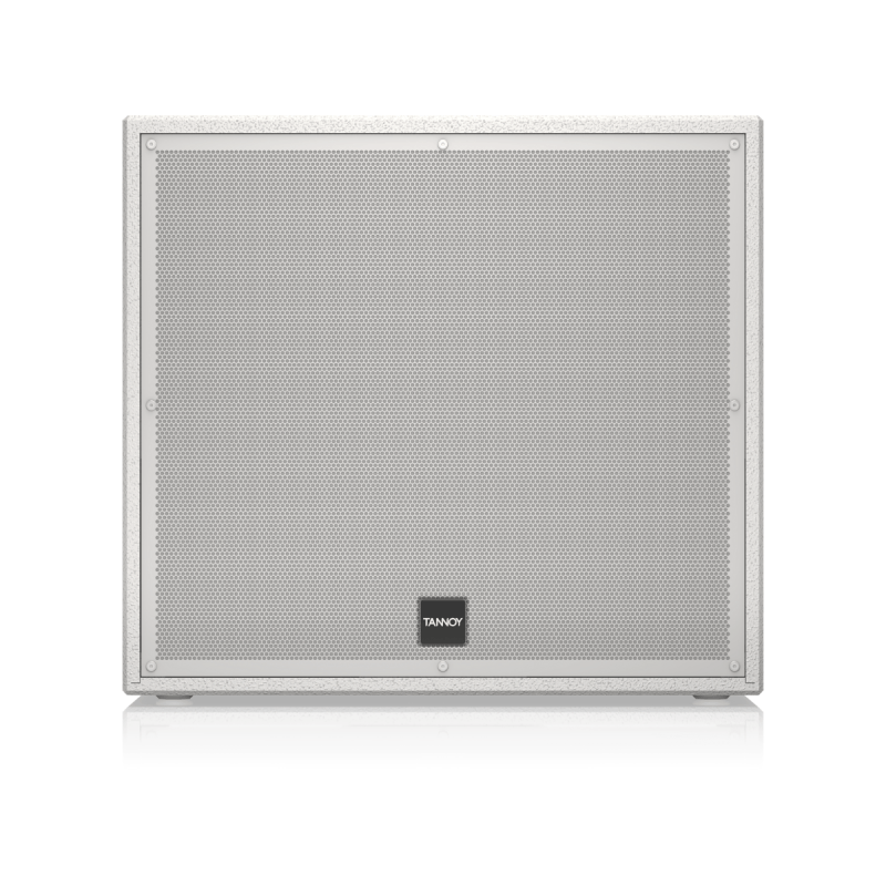 TANNOY Subwoofer radiation directe. HP 460 mm. 2000 W/8 O. Blanc