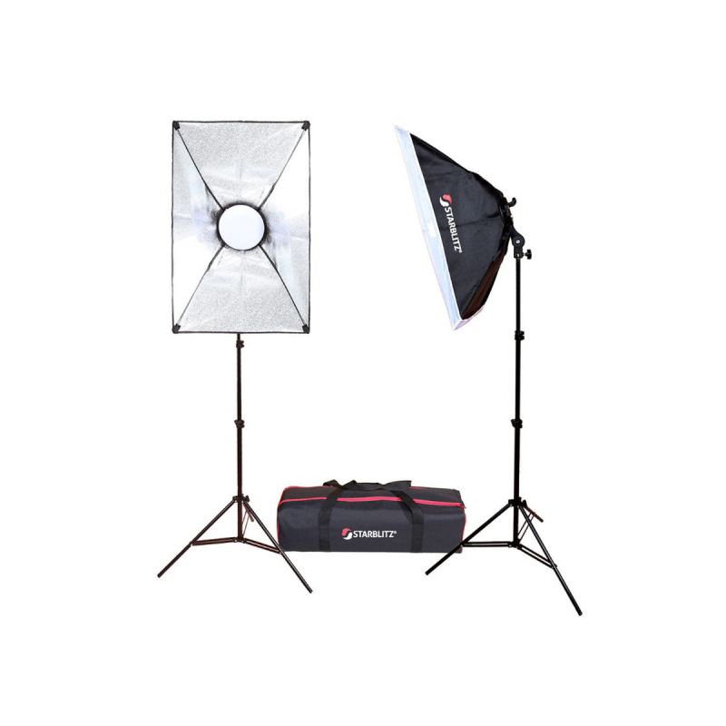 Starblitz Kit complet d'éclairage autonome LED pour Vlogeurs