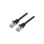 MCL Câble réseau RJ45 100% cuivre CAT 6A S/FTP LSZH - 10m Noir
