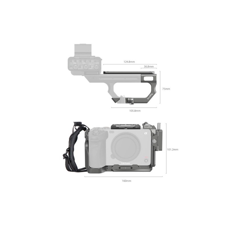 SmallRig Kit de cage à dégagement rapide HawkLock pour Sony FX3/FX30