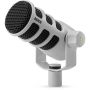 RODE PodMic Microphone Broadcast XRL - Blanc