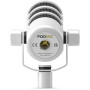 Rode PodMic Microphone Broadcast XLR - Blanc