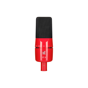 SE Elec. Micro condensateur capsule 2/3" Bias perm. Cardioïde rouge