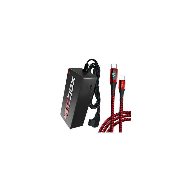 Hedbox HED-DC10 Chargeur Li-Ion D-Tap avec USB-C PD 65W