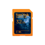 Sandisk "Outdoors" SanDisk UHS-I Card HD SDHC, 32GB, 4-Pack