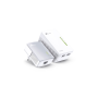 TP-LINK - KIT 2 CPL 2 ports 600Mbps  WiFi 300Mbps - TL-WPA4220KIT