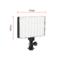 E-Image E-96 Torche LED RVB 2000K à 5500K 10W pour caméra avec sac