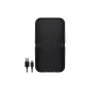 Goobay Chargeur Rapide Véhicule sans Fil 15 W, noir