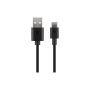 Goobay Câble de Charge et de Synchronisation USB-A   USB-C™ noir/2m