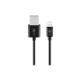 Goobay Câble de Charge et de Synchronisation Lightning vers USB-A 1m