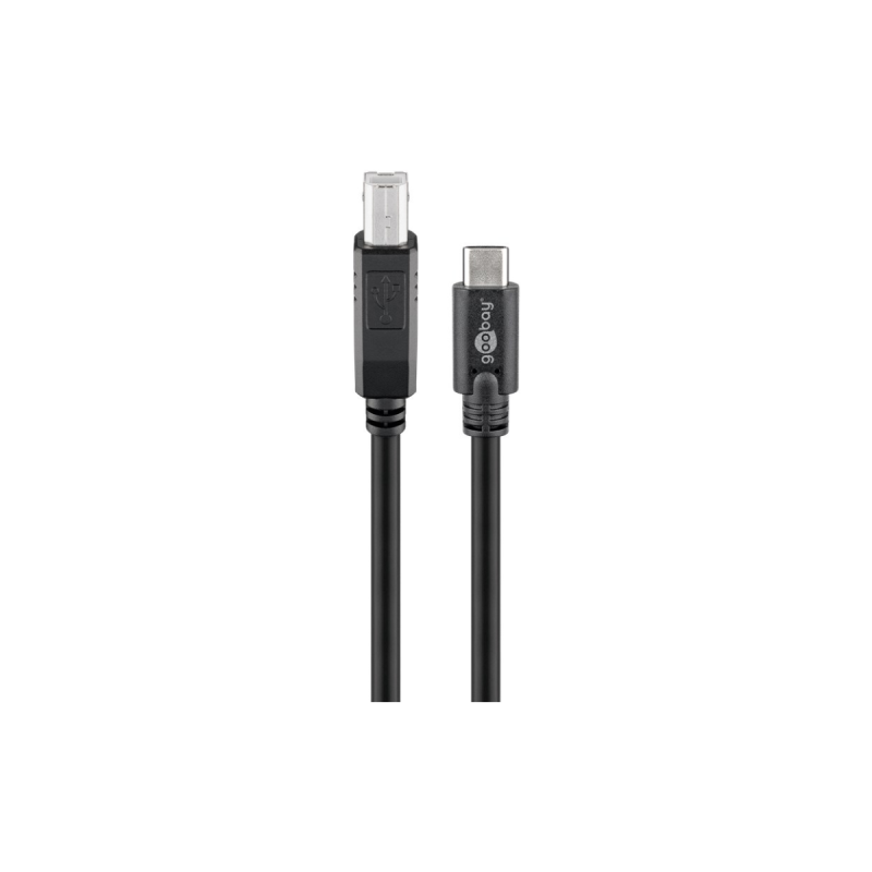 Goobay Câble USB-C™ vers USB 2.0 (type B) 1m