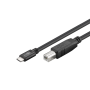 Goobay Câble USB-C™ vers USB 2.0 (type B) 1m