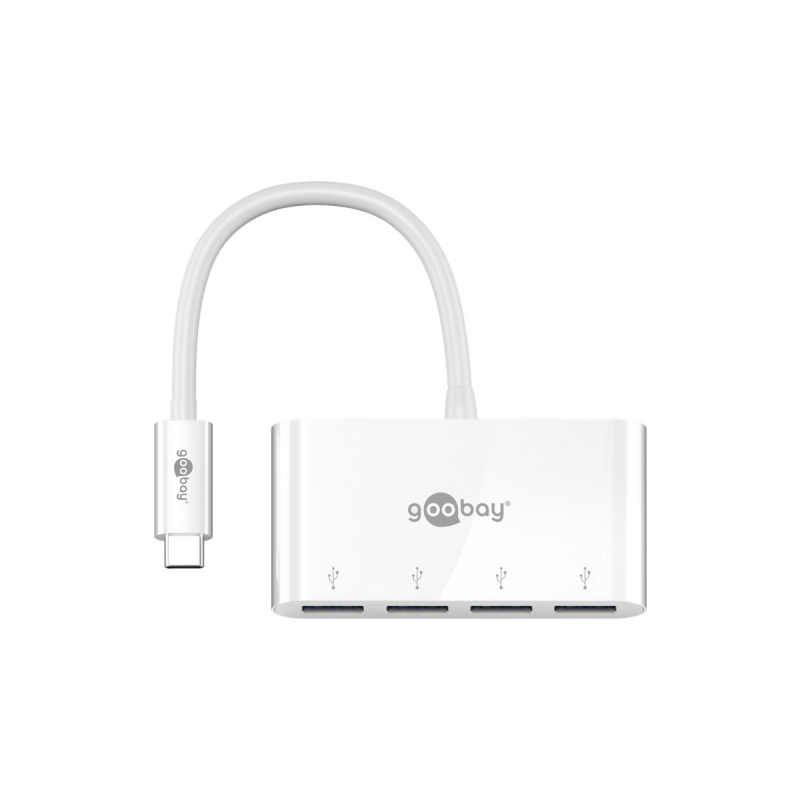 Goobay Adaptateur USB-C™ Multiport  4x USB-A (USB 3.0)