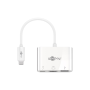 Goobay Adaptateur USB-C™ Multiport 1x HDMI, 1xUSB-A 3.0