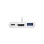 Goobay Adaptateur USB-C™ Multiport 1x HDMI, 1xUSB-A 3.0